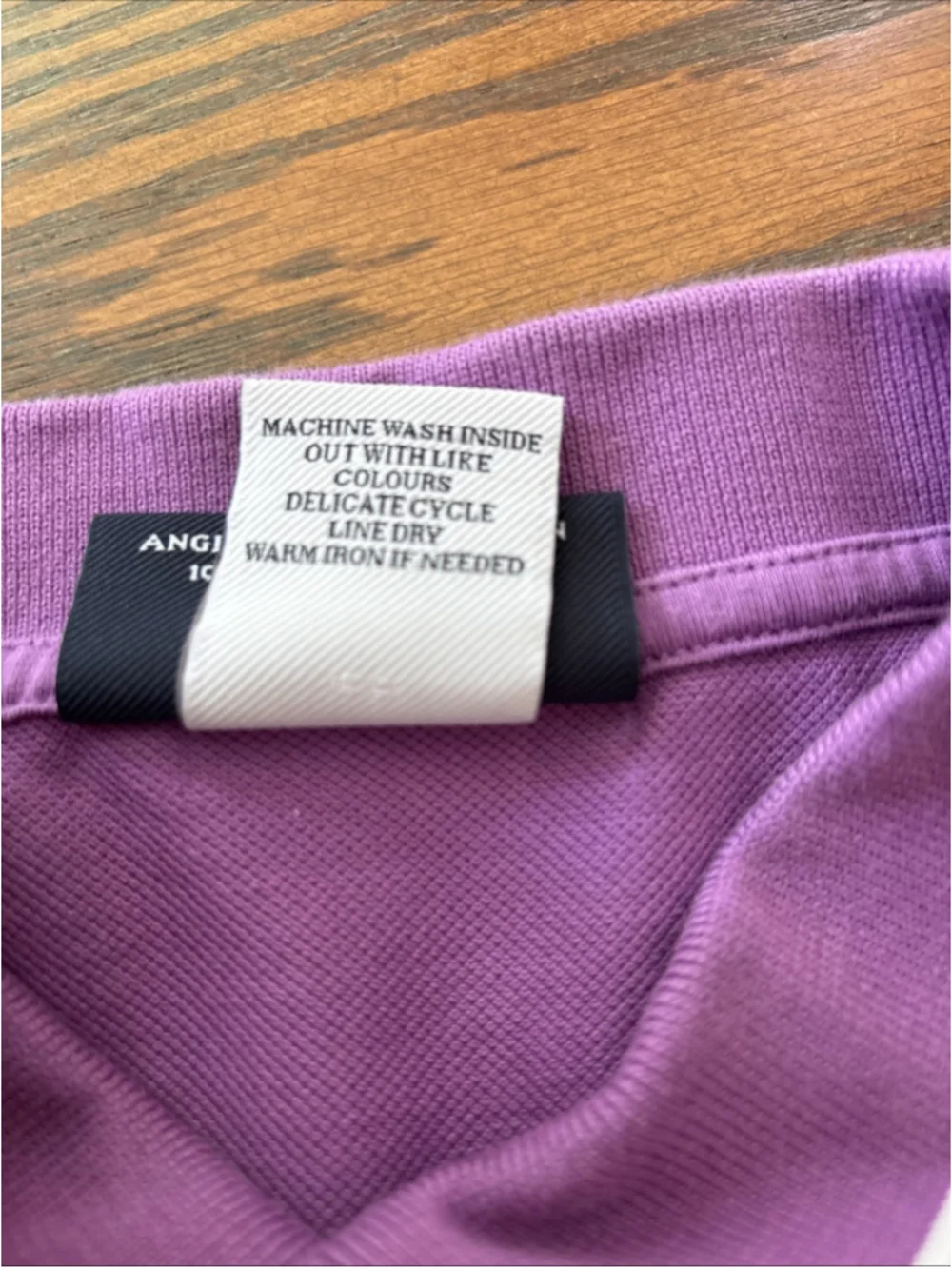 Psycho Bunny Mens pima Cotton Short Sleeve Polo Shirt Purple Size 7 - Picture 4 of 9